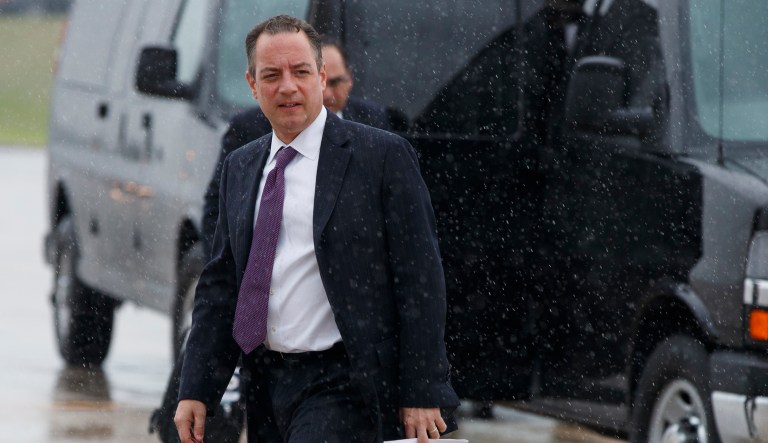 The former chairman of the Republican National Committee has not closed on any deals but has been in talks with a bureau that represents several high-profile figures. (AP Photo/Evan Vucci)