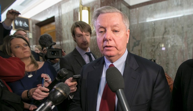 Sen. Lindsey Graham, R-S.C., addressed reports indicating President Trump is mulling a large military parade designed to show the strength of the military and appreciation for the troops. 