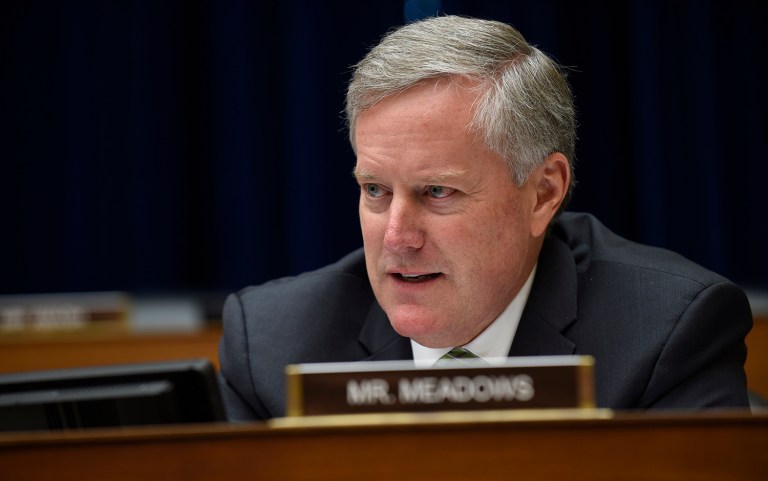 House Freedom Caucus Chairman Rep. Mark Meadows, R-N.C., said 
