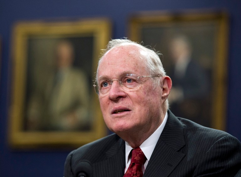 Supreme Court shot down rumors that Justice Anthony Kennedy might be getting ready to retire in 2017. (AP Photo/Manuel Balce Ceneta)