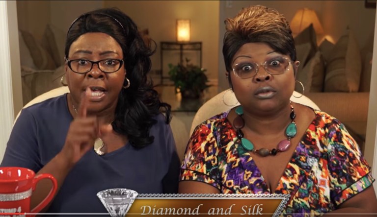 Conservative Internet pundits Diamond and Silk tell Democrats, 