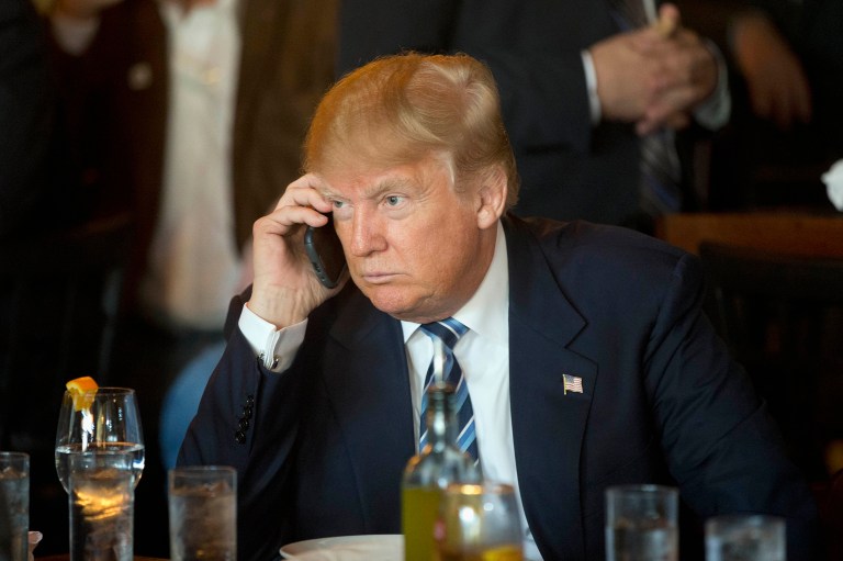 The establishment struck back Sunday with the latest sign that Republican Party Pooh-Bahs really do not want Donald Trump getting the GOP nomination. (AP Photo/Matt Rourke, File)
