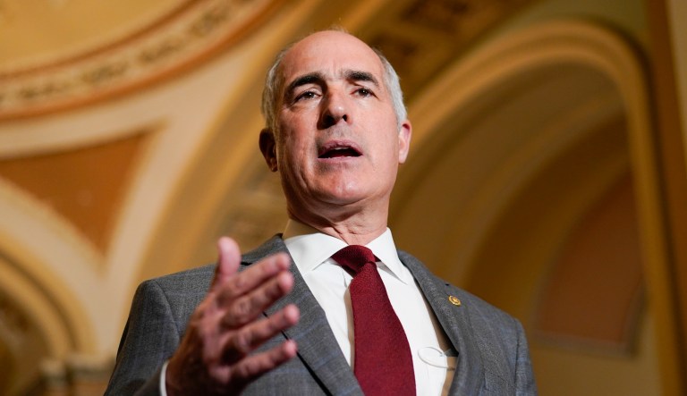 Sen. Bob Casey, D-Pa., pictured on Tuesday, Dec. 7, 2021. Casey, who considers himself a pro-life Democrat, will vote in favor of the Women's Health Protection Act. (AP Photo/Carolyn Kaster)