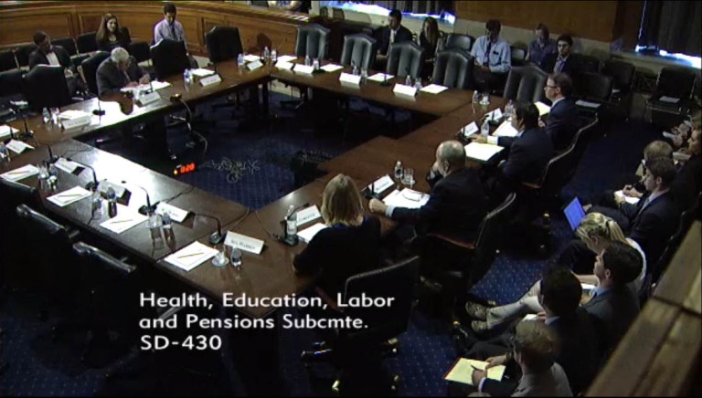 Hearing titled 