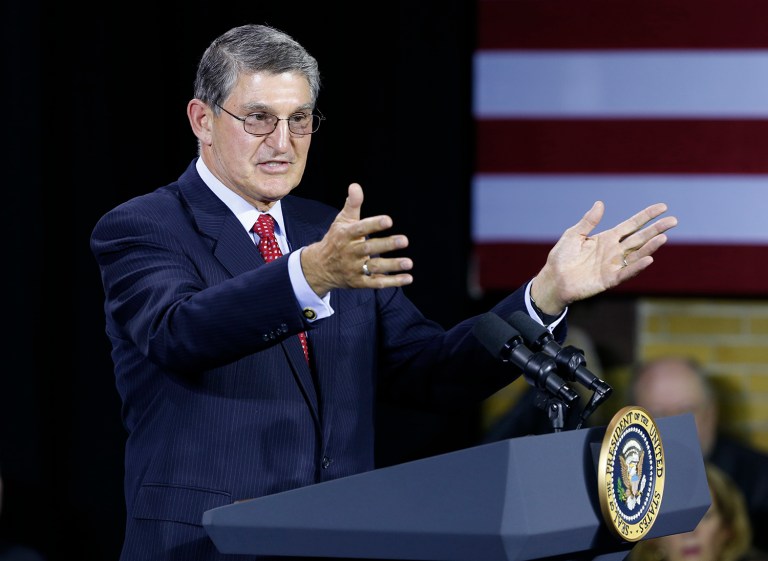Sen. Joe Manchin skipped Obama's secret healthcare huddle and called for bipartisan reform instead. (AP Photo/Steve Helber)