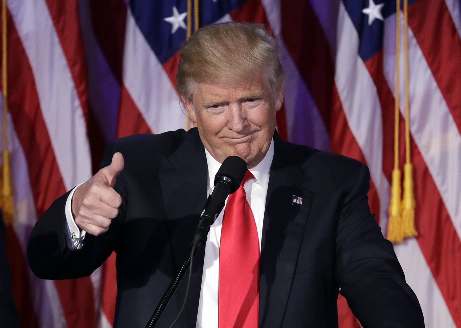 Trump surprisingly letting bygones be bygones