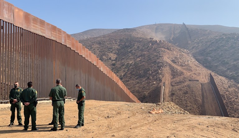 New border wall in San Diego forces smugglers out to sea, where federal agents wait