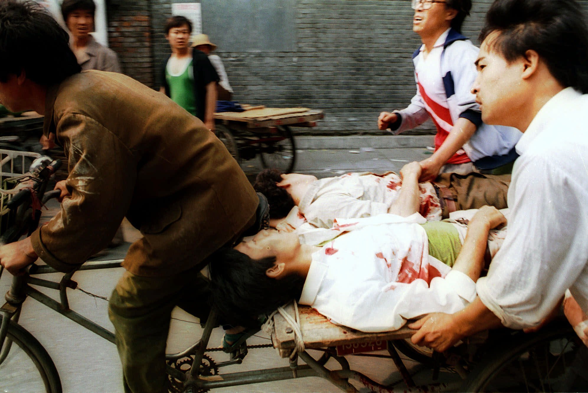 AP WAS THERE: Troops storm Tiananmen Square