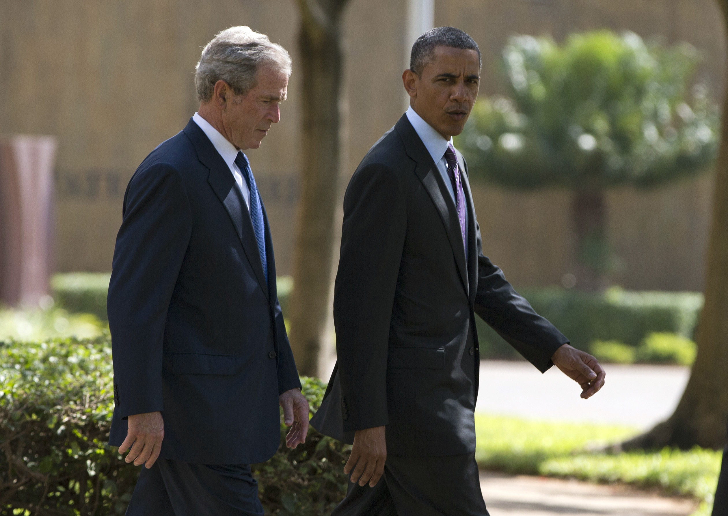 Follow W’s lead, Mr. President