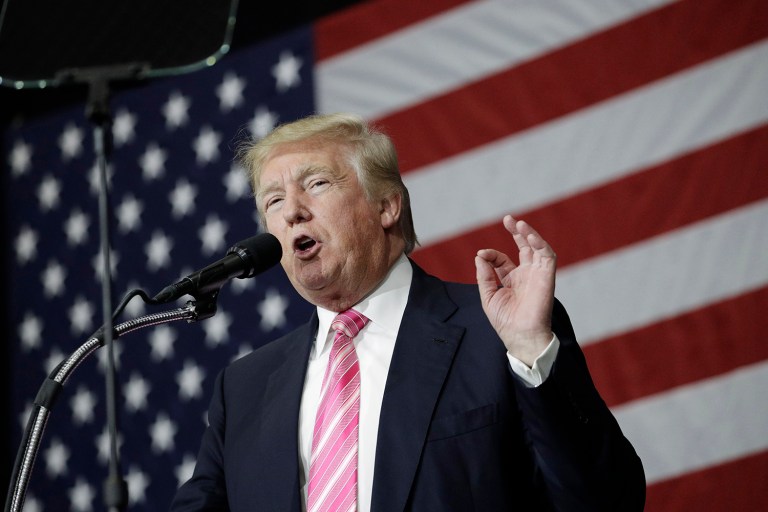 Americans are eager for a dramatic shift in how Washington conducts foreign and national security policy. (AP Photo/John Locher)