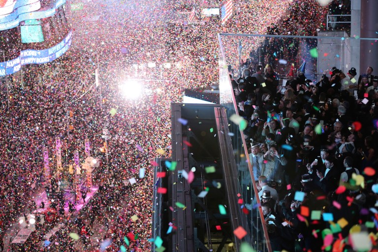 New Year's Eve: a time for self-reflection and optimism. (AP Photo/Mary Altaffer, File)