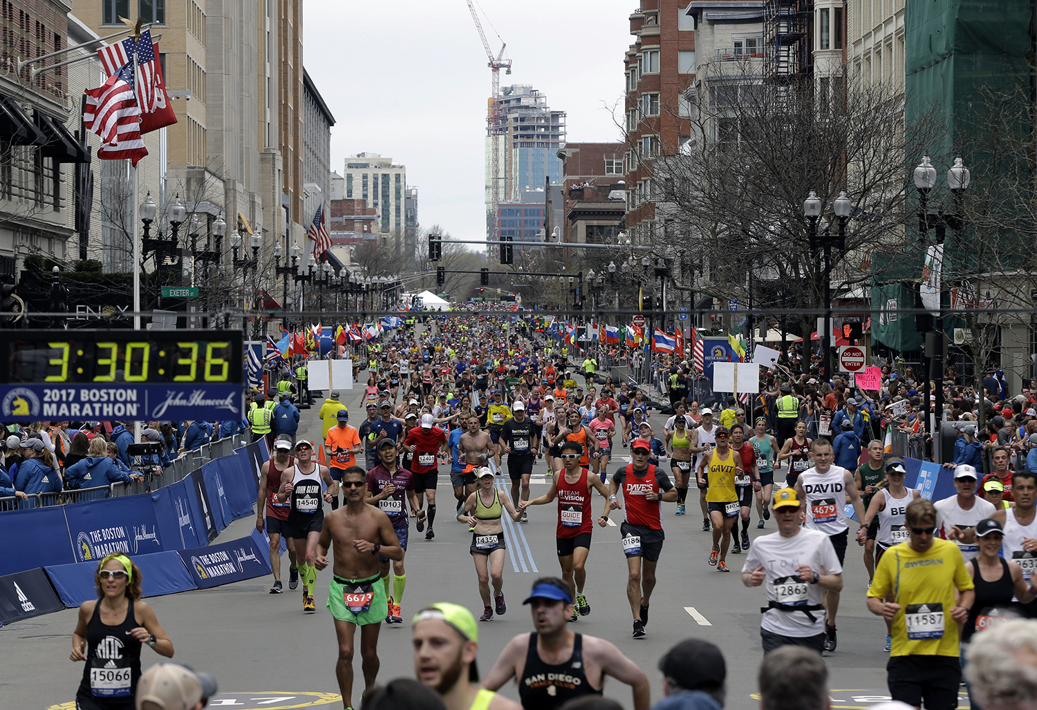 Wounded vets conquer Boston Marathon