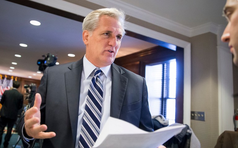House Majority Leader Kevin McCarthy and all House committee leaders are warning the Obama administration to cease and desist from issuing any remaining 11th-hour regulations. (AP Photo/J. Scott Applewhite, File)