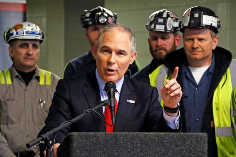 The EPA is halting the start of a new methane rule and giving the energy industry more time to assess it. (AP Photo/Gene J. Puskar)
