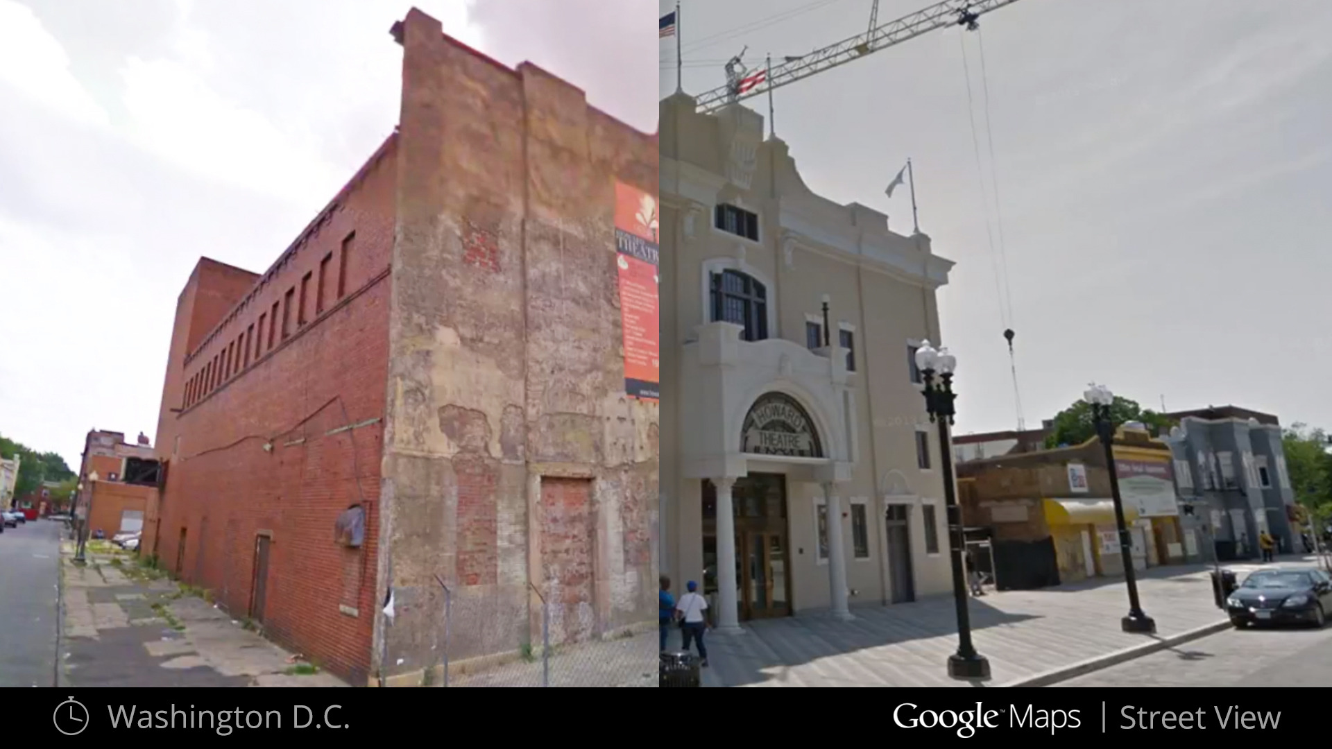Memory Lane: Traveling through time on Google maps