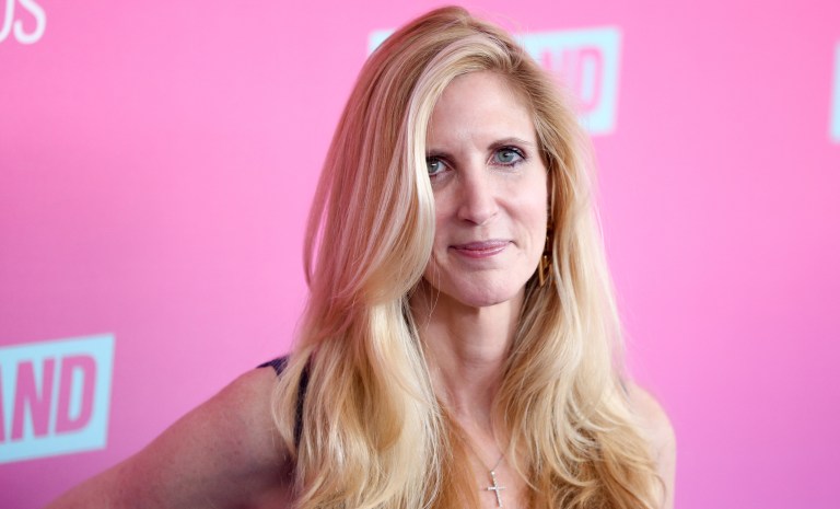 Ann Coulter said that if she were in charge, she would make approving or disapproving immigration applicants as easy as swiping right or left on the dating app Tinder. (AP Photo)