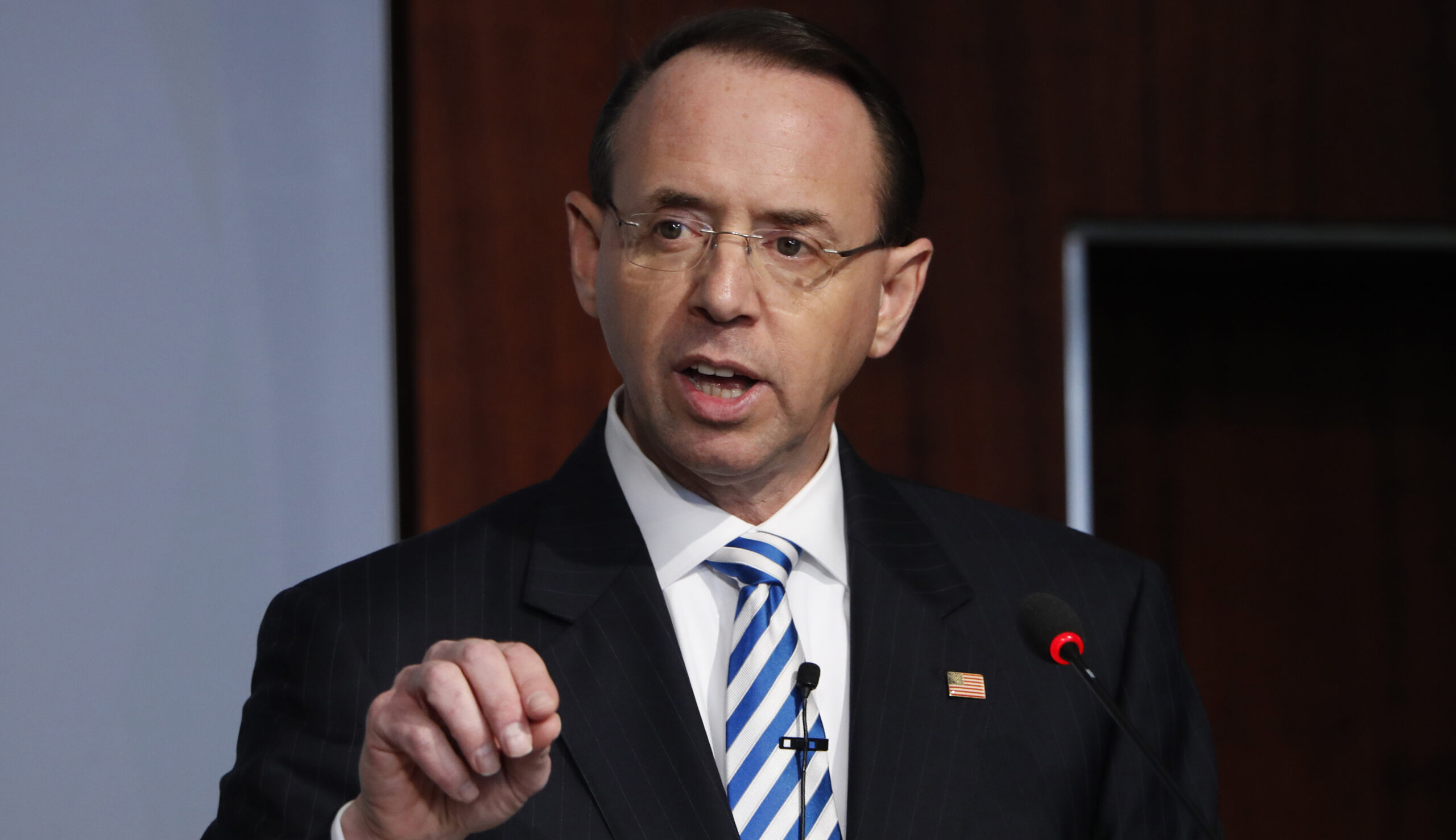 Rod Rosenstein bids farewell: ‘Justice is in good hands’