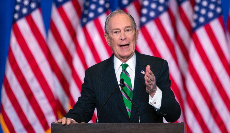Michael Bloomberg is breaking campaign finance law before your very eyes
