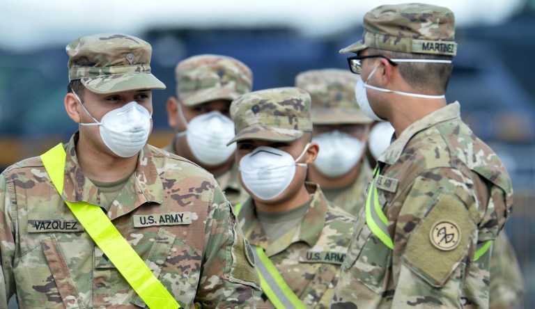 Pentagon to support FEMA COVID-19 vaccination sites with 1,100 troops to start