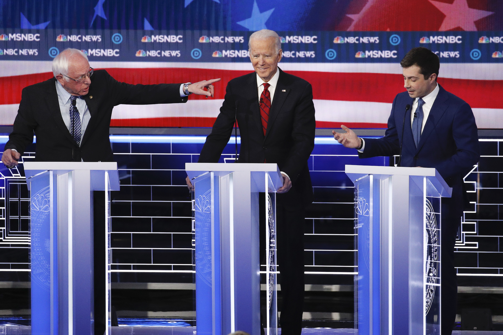 WATCH: Biden’s closing statement at Nevada debate interrupted by immigrant rights protesters