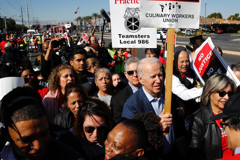 For many labor organizers, Obama failure to pass card check bill is a black mark for Biden