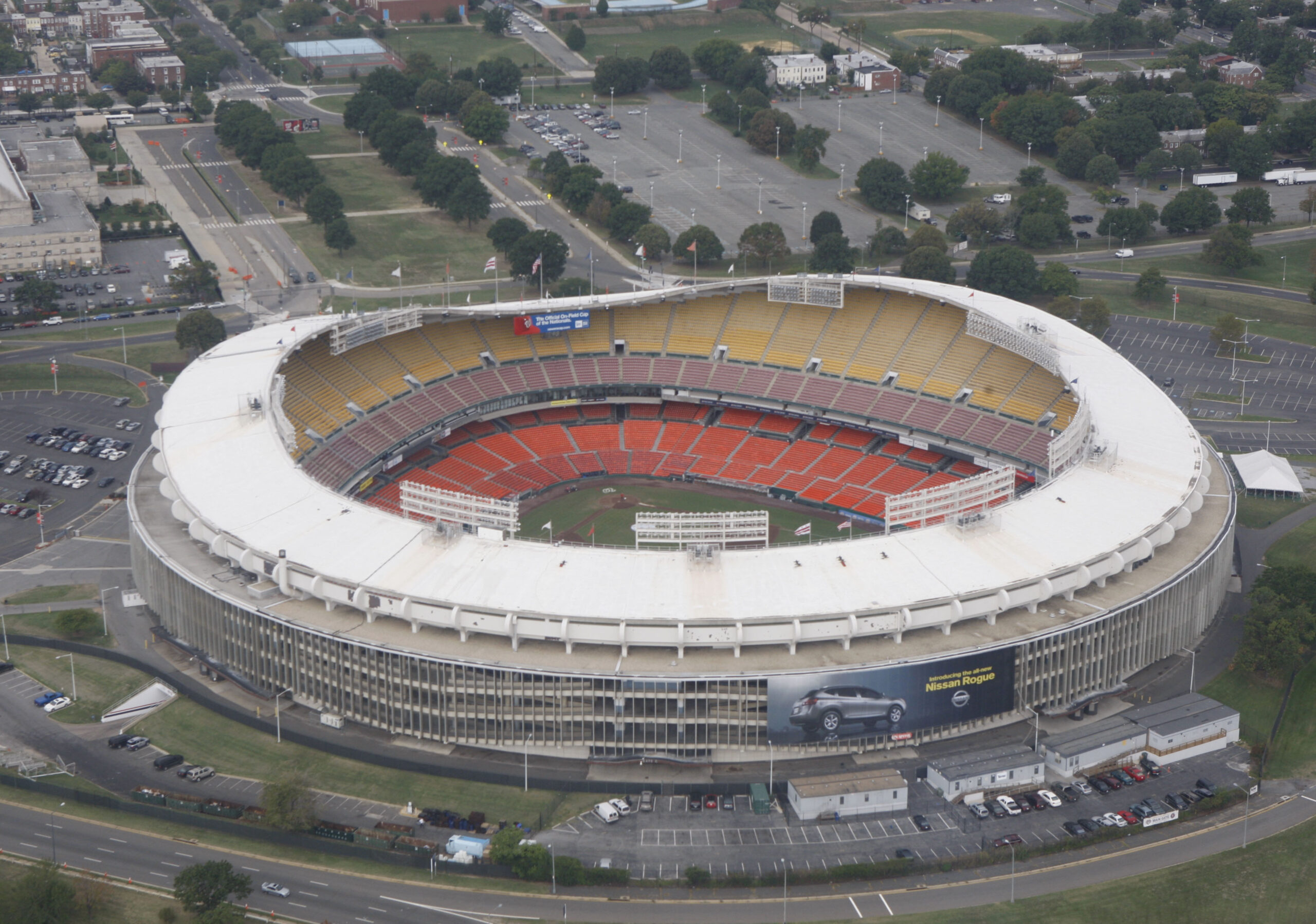 Fires break out at RFK Stadium