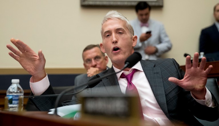 Rep. Trey Gowdy, R-S.C., during a House Judiciary Committee hearing on FBI actions around the 2016 presidential election.