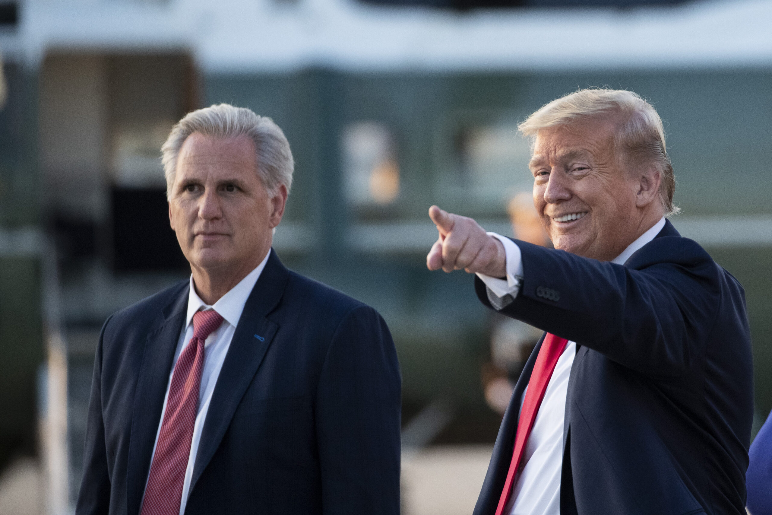 McCarthy breaks with Trump on call for protests over possible arrest