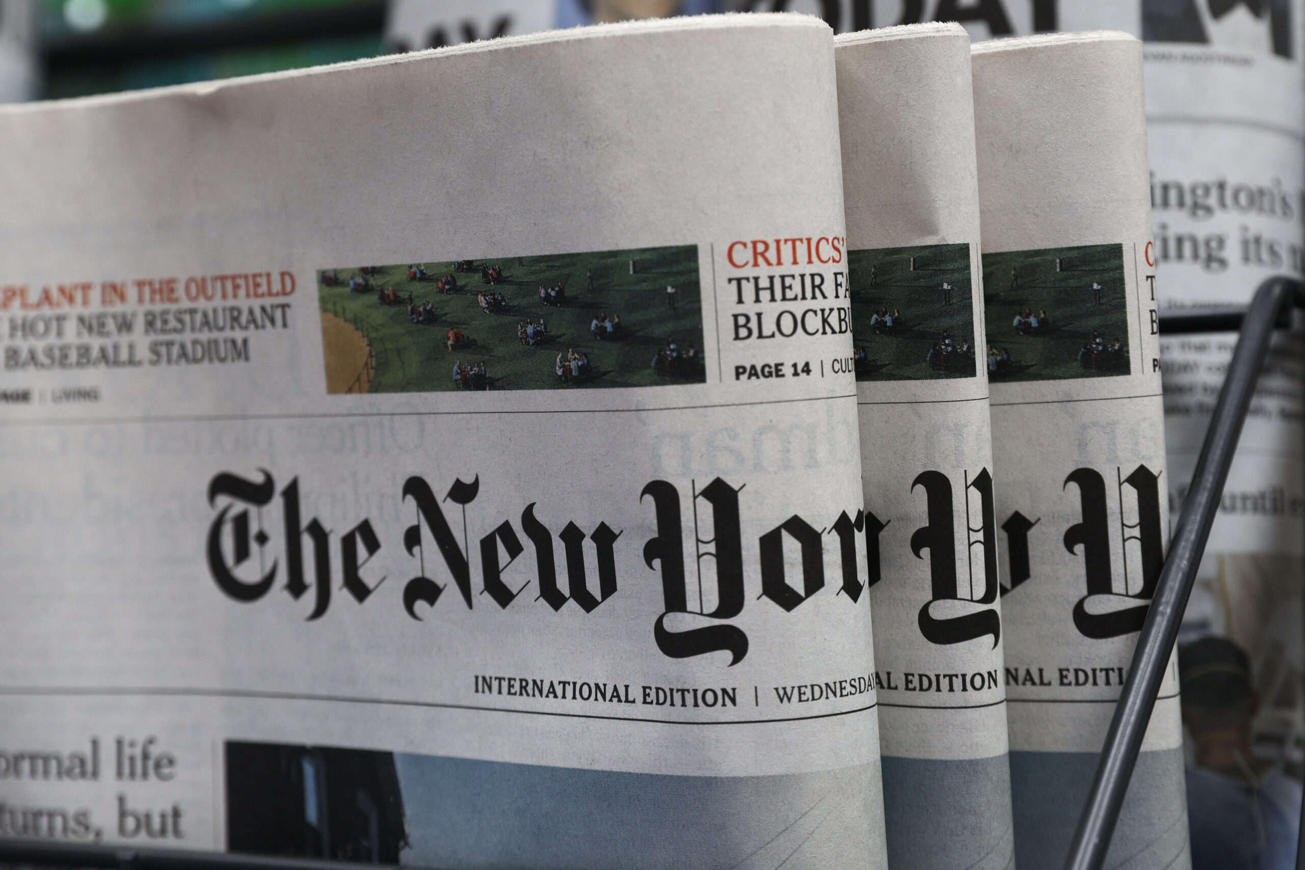 There’s something very wrong with our press