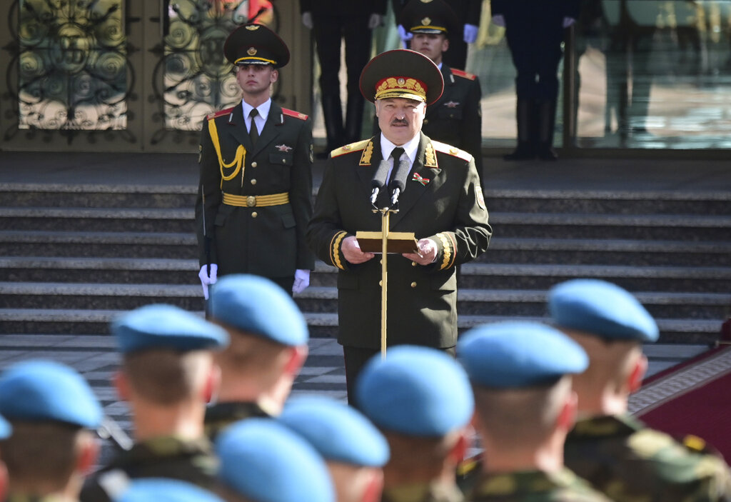 Belarus Lukashenko Inauguration