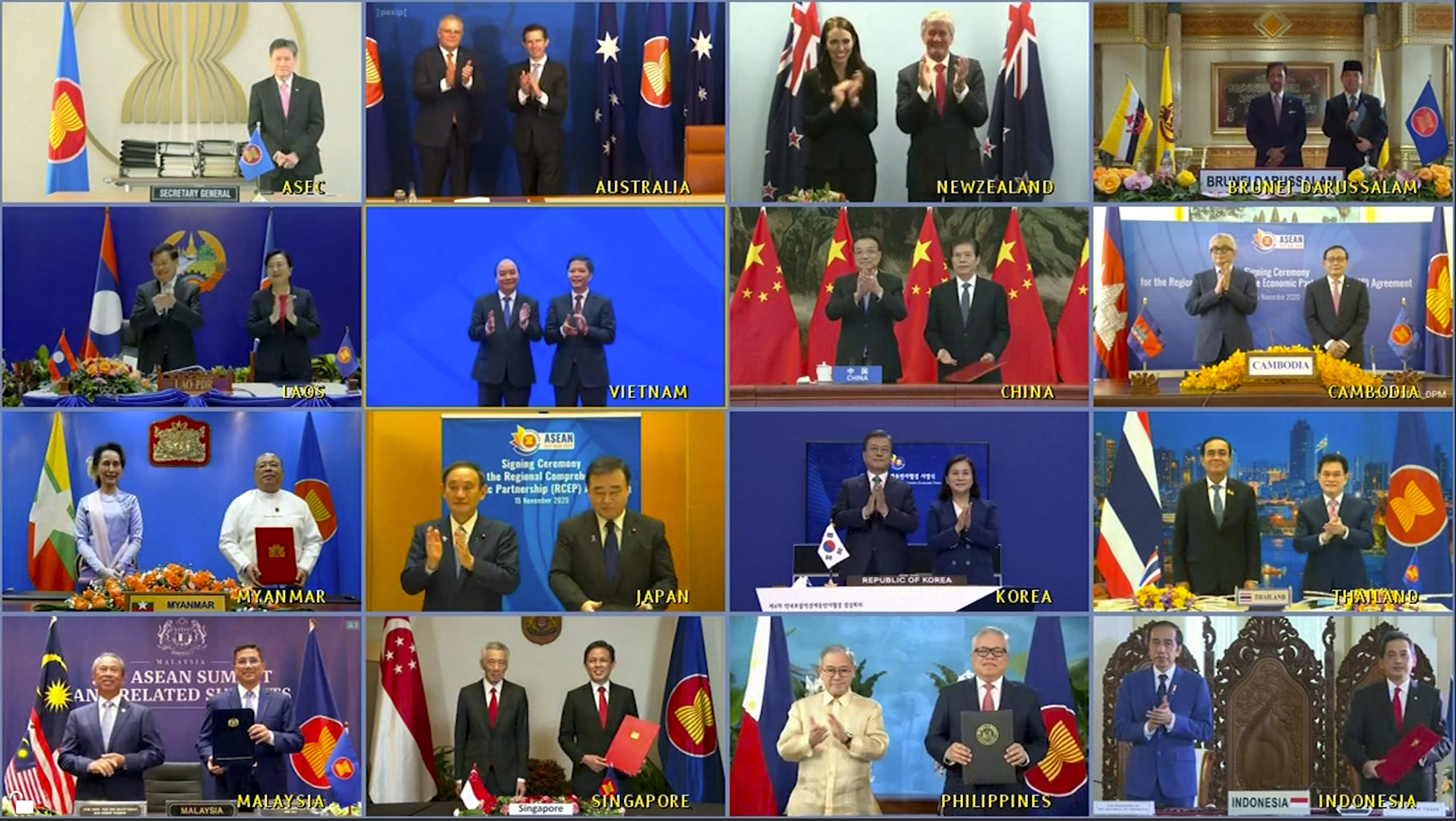 15 Pacific nations create world’s largest trading bloc