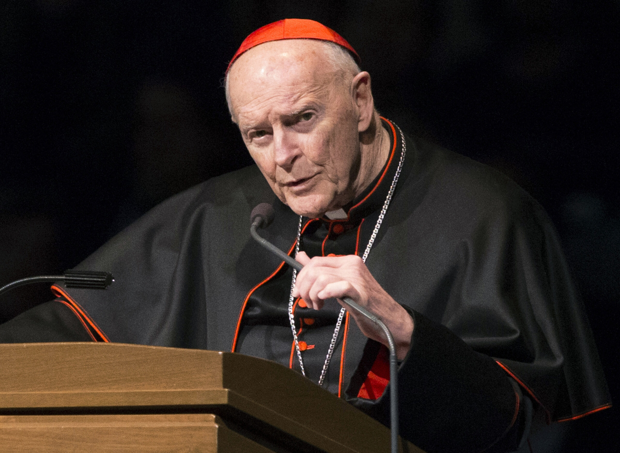 Former cardinal charged with sexually assaulting teenager in 1970s
