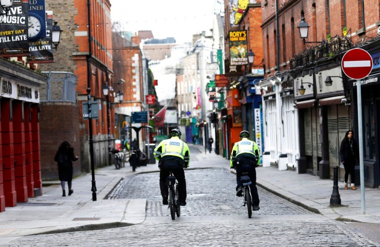 Irish police investigate claim dead man taken to post office