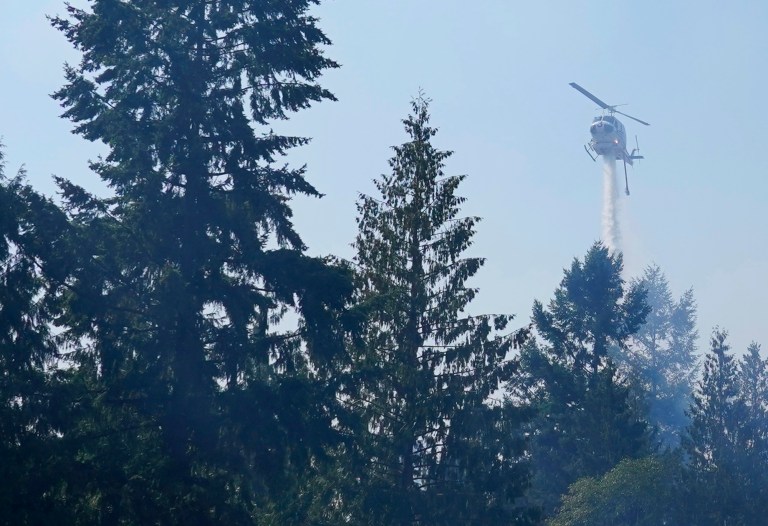 As wildfires spread in Washington, state lawmakers put up the money to fight them