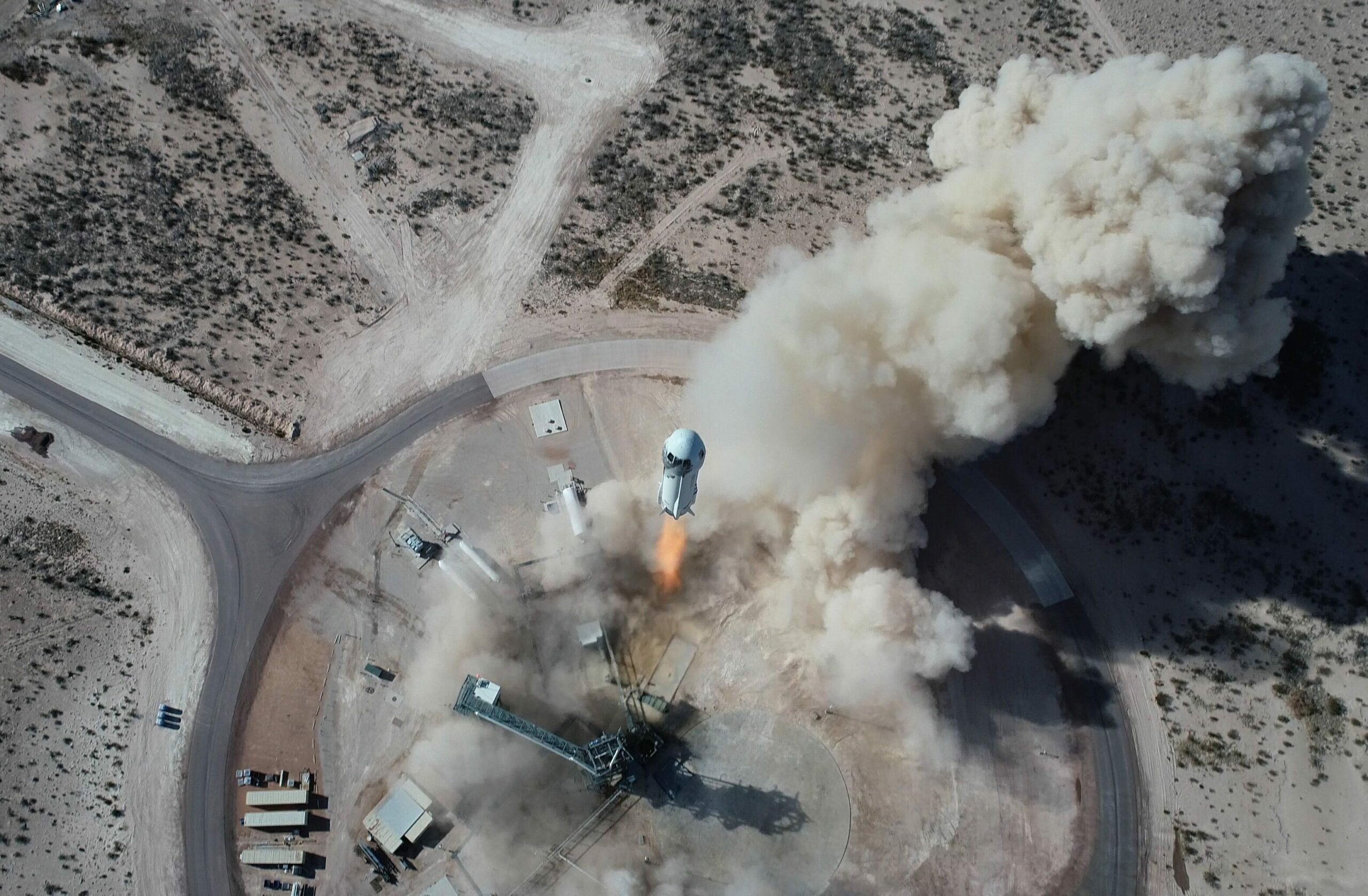 Bezos set to see space on Tuesday, the 52nd anniversary of the moon landing