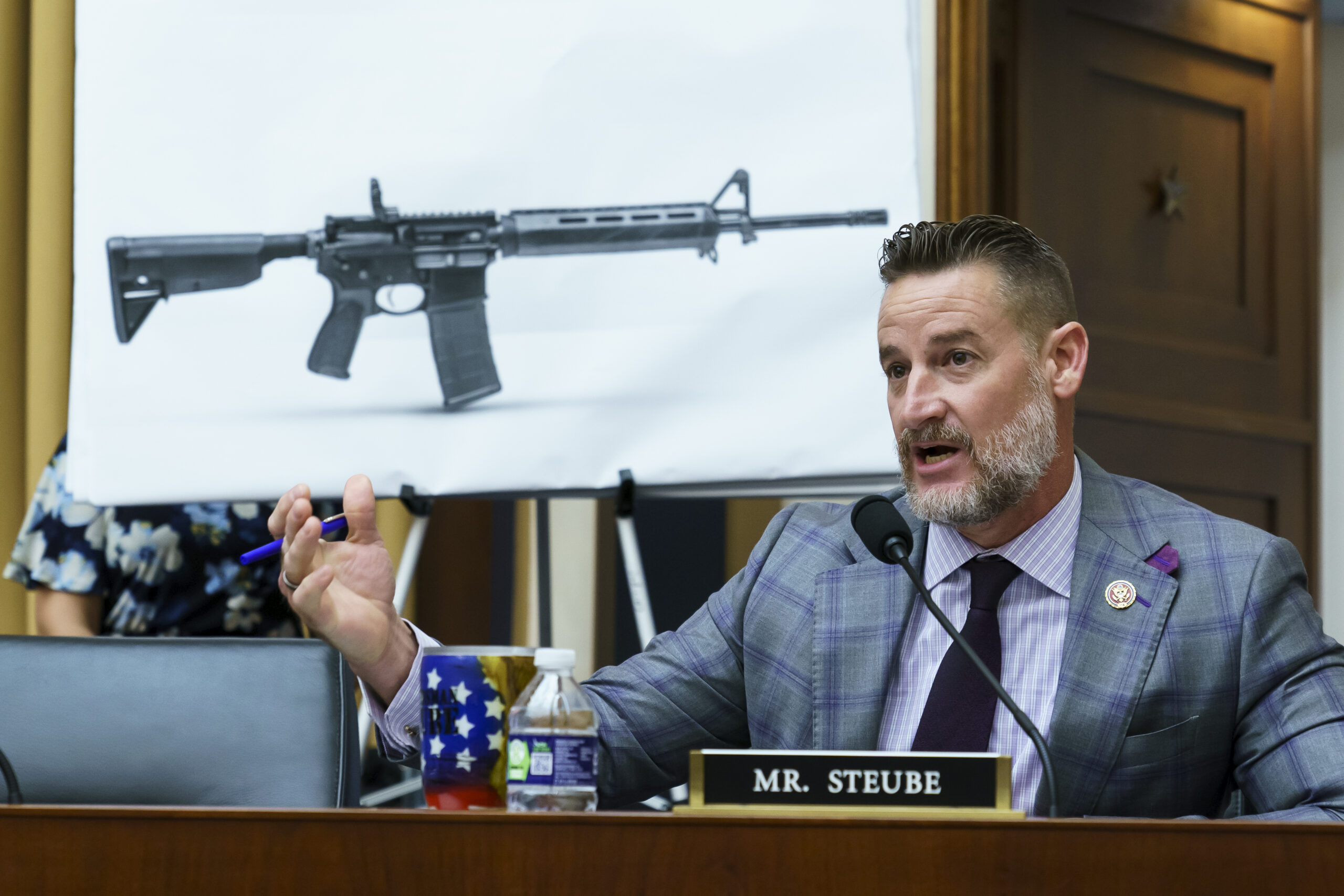 Rep. Greg Steube hospitalized after falling from ladder