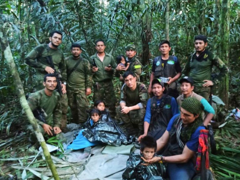 Four children who survived Amazon Jungle after 40 days released from hospital