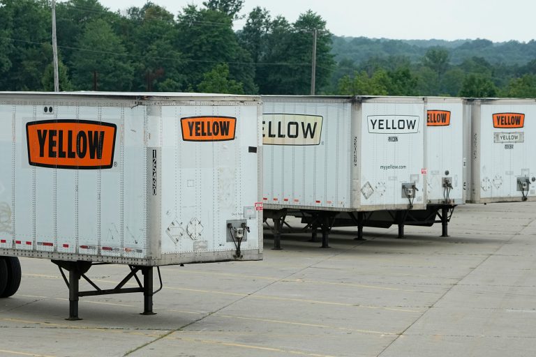 Economic uncertainty mounts as a major freight carrier heads to bankruptcy