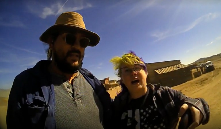 In this image from video provided by the Santa Fe County Sheriff's Office, movie set armorer Hannah Gutierrez-Reed, right, speaks with a sheriffâs deputy as a colleague stands next to her on the set of the western movie âRust,â shortly after the fatal shooting of cinematographer Halyna Hutchins by Alec Baldwin during a rehearsal, Oct. 21, 2021, in New Mexico. On Friday, Aug. 4, 2023, Gutierrez-Reed agreed to forgo a preliminary hearing that would have provided court testimony from dozens of people, including eyewitnesses to the shooting. 