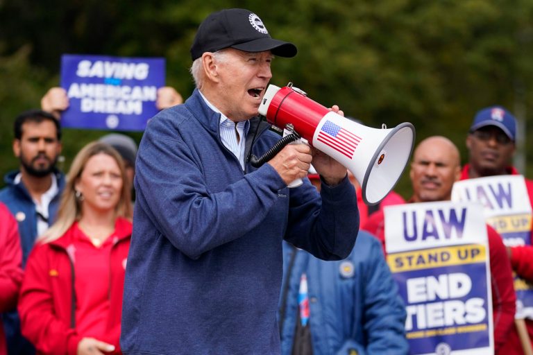 President Joe Biden touted the tentative agreement reached brokered by Ford Motor Company and the United Auto Workers Wednesday as a 