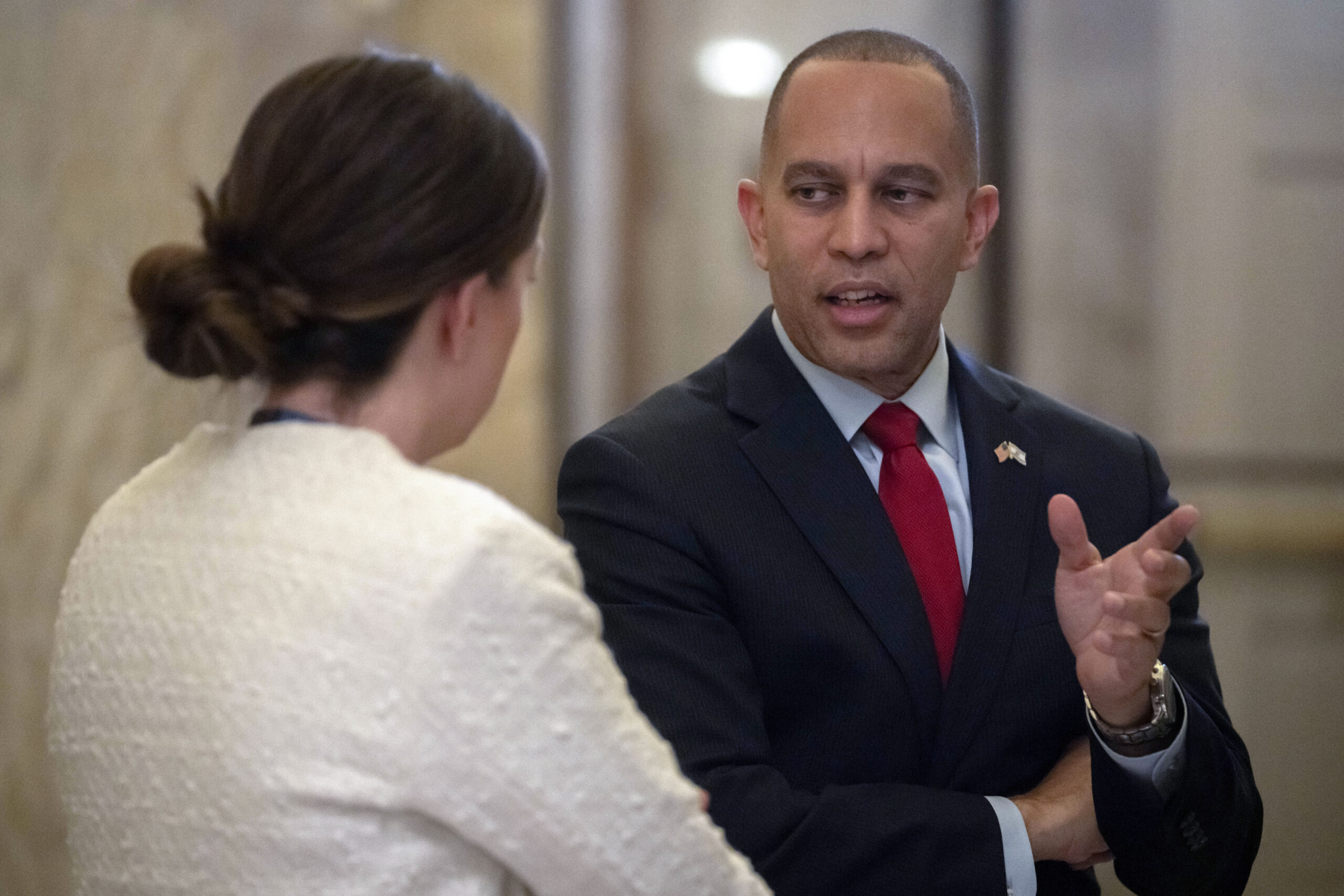 Jeffries says ‘informal’ conversations have been had about Democratic support for next speaker