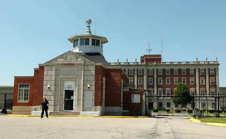 This Sept. 2, 2009 Photo shows the front entrance of Stateville Correctional Center in Crest Hill, Ill., near Joliet.  
