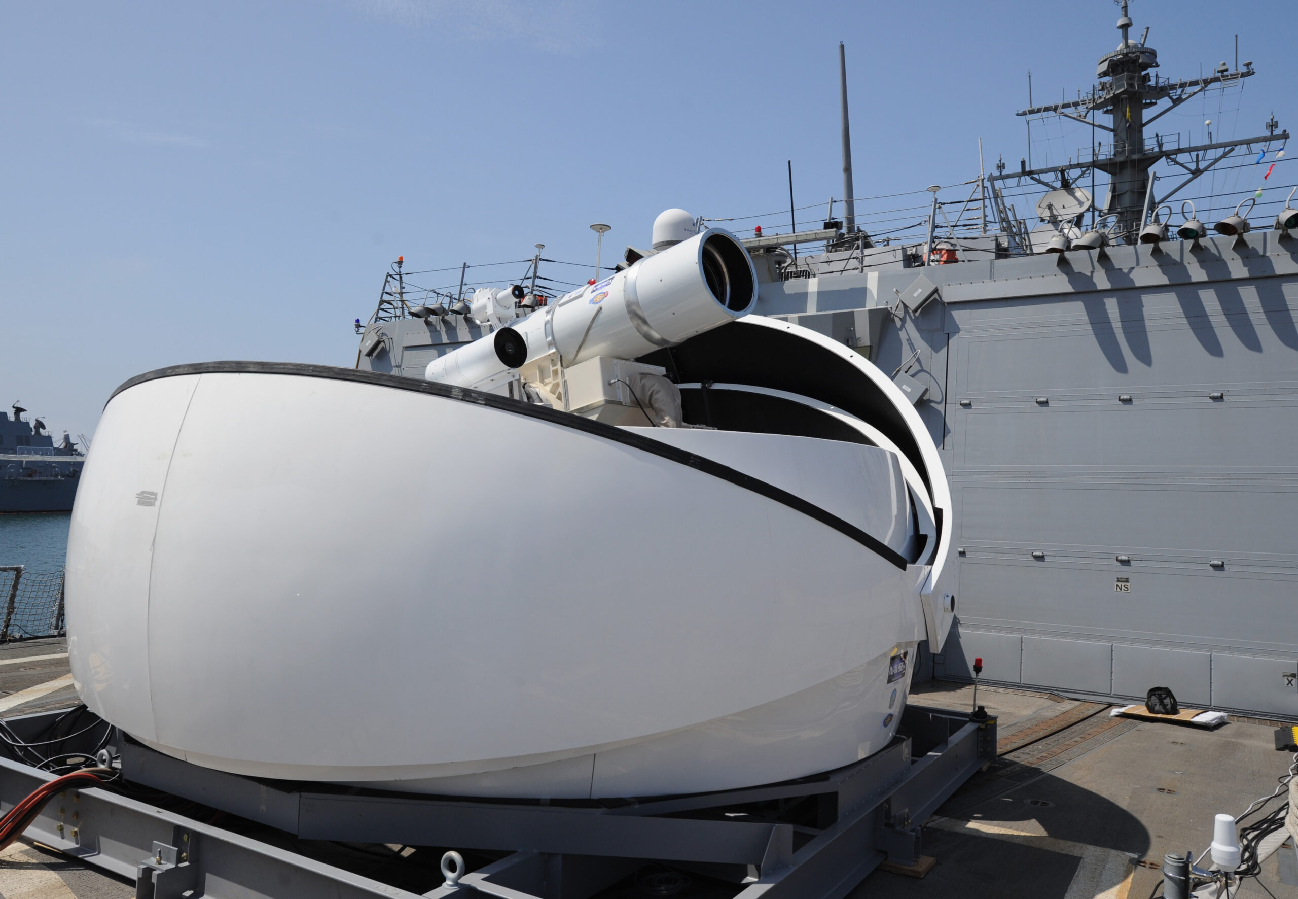 Navy learning lessons from shipboard laser