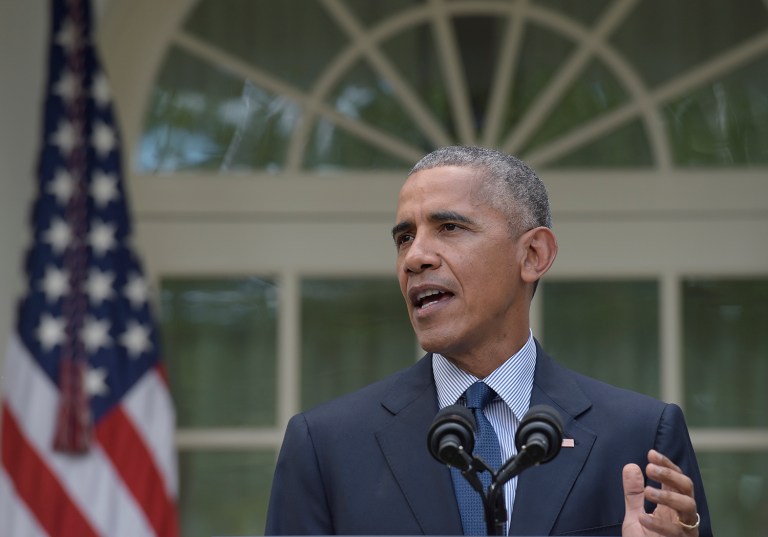 President Obama's job approval rating has hit 55 percent, the highest number he has seen during his second term. (AP Photo/Susan Walsh)