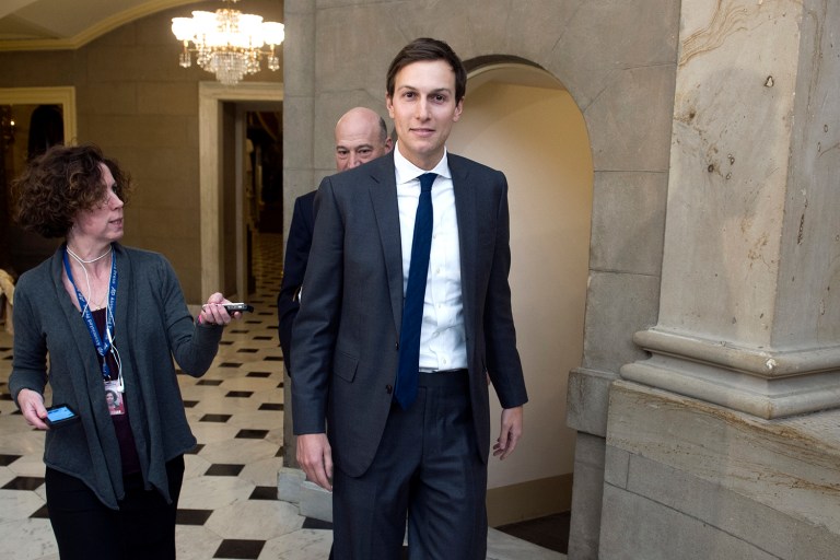 Jared Kushner's growing portfolio within the Trump administration has pitted him and his allies against the populist operatives who helped elect his father-in-law president. (AP Photo/Cliff Owen)