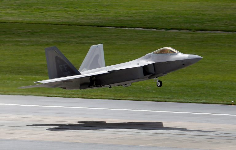 The sixth-generation fighter would be a follow-on to the Air Forceâs F-22 Raptor (shown) and the F-35 Joint Strike Fighter. (AP Photo/Greg Baker)