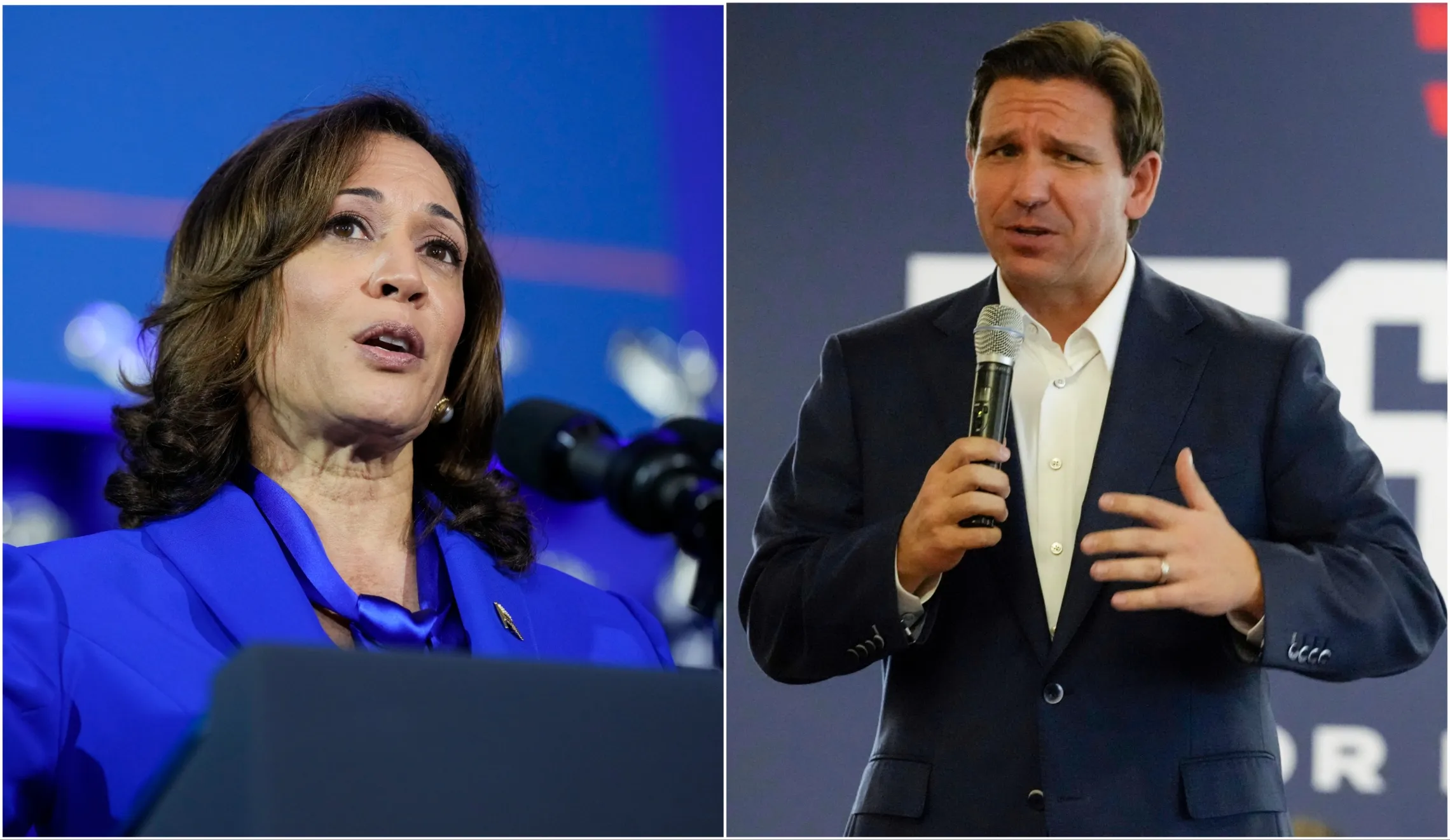 Kamala Harris lashes out at DeSantis about US history ahead of Florida visit