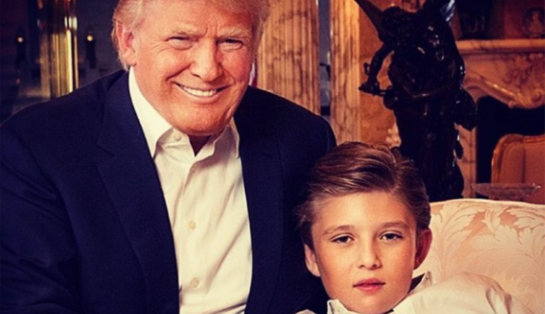 It's the first family's first Father's Day in the White House. (Image courtesy screenshot)