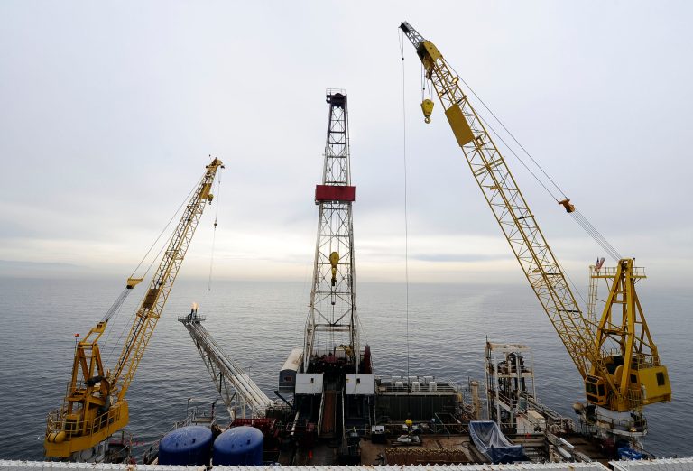 Three West Coast Democratic governors came out against offshore drilling this week, but it's a Republican governor's moves on the Atlantic Ocean that have drawn some attention. (AP Photo)