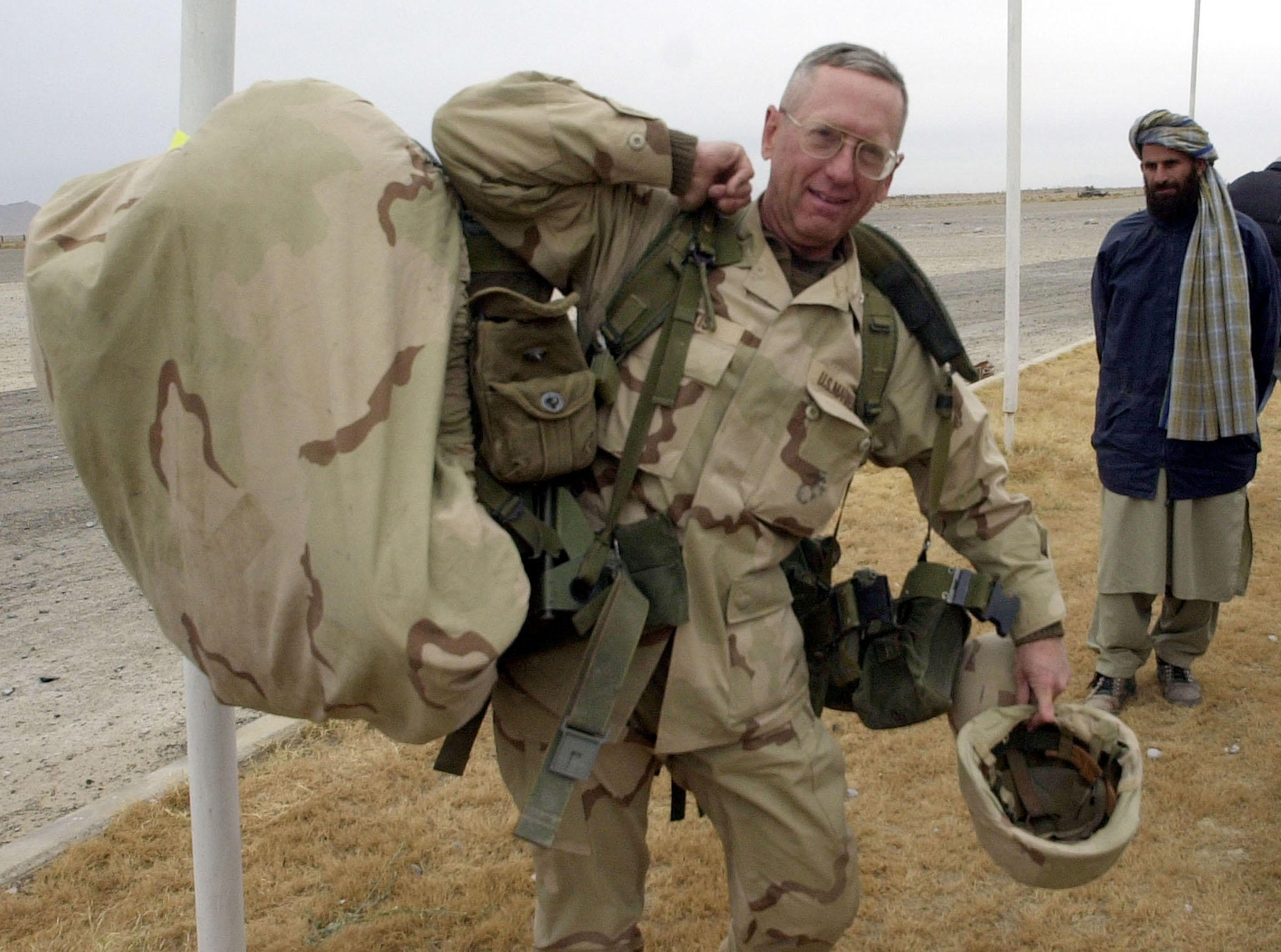 When James Mattis Gave Away His Dinner